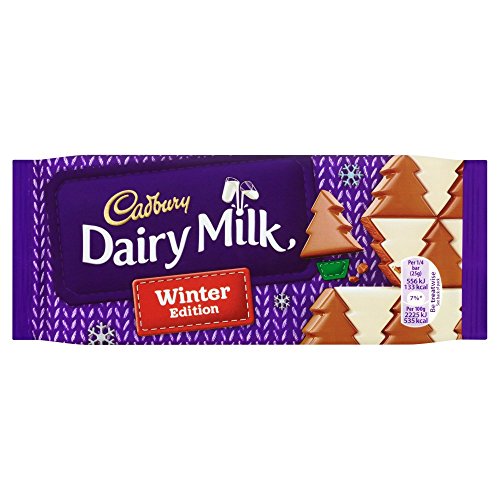 Cadbury Winter Wonderland Chocolate Bar 100 g (Pack of 20)