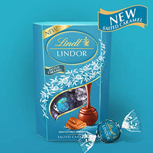 Load image into Gallery viewer, NEW: Lindt Lindor Milk Chocolate Salted Caramel Chocolate Gift Box, 200 g
