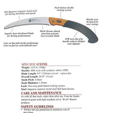 Load image into Gallery viewer, Barnel Z240 9&quot; Curved Serrated Blade Folding Saw
