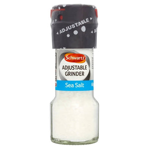 Schwartz Sea Salt Adjustable Grinder (60g)