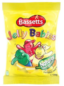 Bassetts Jelly Babies 190g Bag x4