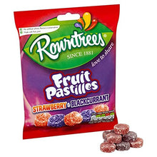 Load image into Gallery viewer, Rowntrees Red and Black Fruit Pastilles Bag 150g
