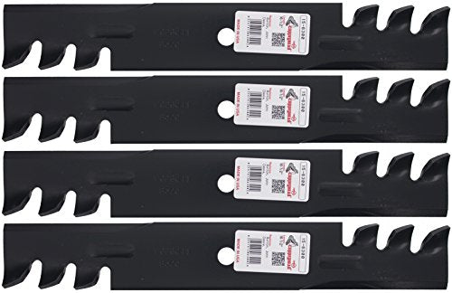 Rotary 4 Mulching Blades for Wright 71440002, Hustler 795757, 32