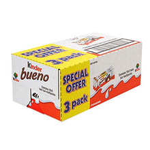 Load image into Gallery viewer, Kinder Bueno Chocolate Bars 43g x 30 - Case of 30 (43g x 3 x 10)
