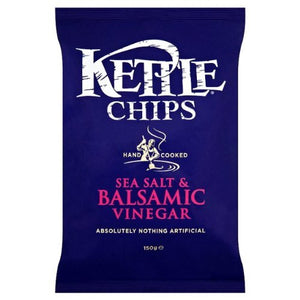 Crisps Kettle Chips Balsamic Vinegar & Sea Salt 6X150G