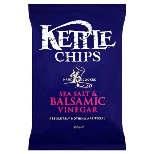Crisps Kettle Chips Balsamic Vinegar & Sea Salt 6X150G