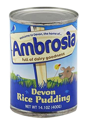 Ambrosia Devon Rice Pudding, 14.1-Ounce Can (Pack of 4)