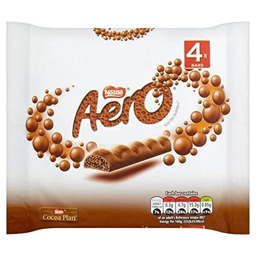 Aero Milk Bubbly Bar Multipack - 4 x 27g