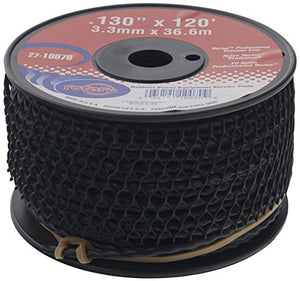 Rotary 10070 Vortex Trimmer Line .130 x 120' Sm Spool, Black