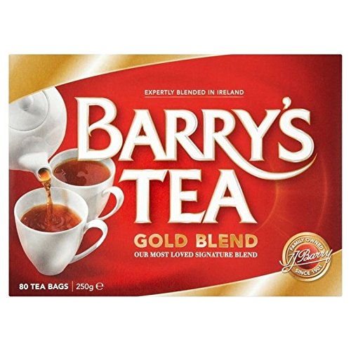 Barry's Tea Gold Blend 80 per pack - Pack of 2