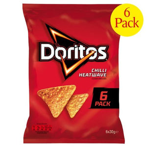 Crisps Doritos Chilli Heatwave 6X6X30G