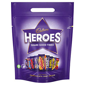Cadbury heroes chocolate pouch 357gram (pack of 4)