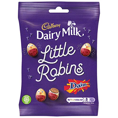 Cadbury Dariy Milk Daim Little Robins 86g (Case of 22)