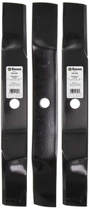 Set Of 3 Blades Replaces JOHN DEERE M136195 TCU30316 OREGON 91-138 STENS 330-595