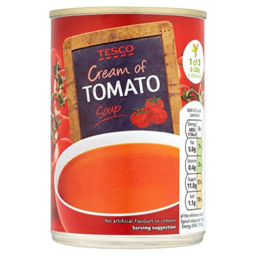 Tesco Cream Of Tomato Soup 400G