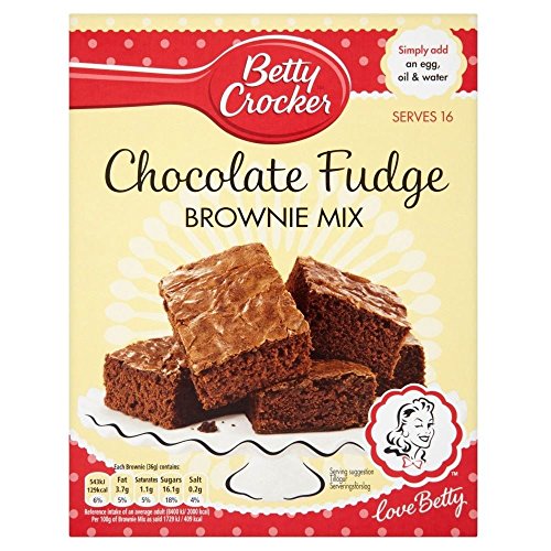 Betty Crocker Chocolate Fudge Brownie Mix (415g)
