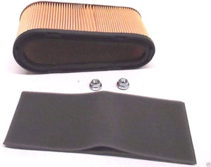 2 Pack, Air Filters Plus Pre-Filters - Compatible with: Tecumseh Air Filter 36356, Pre-Filter 36357
