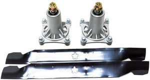 Replaces Craftsman AYP 42" Craftsman AYP Deck Rebuild Kit Spindles 187292 192870 Blades 138971