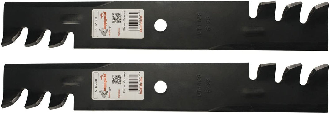 Rotary (2) Copperhead 6298 Mower Blades Dixie Chopper 30227-50, 32