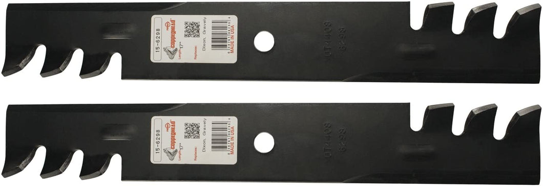 Rotary (2) Copperhead 6298 Mower Blades Dixie Chopper 30227-50V, 32