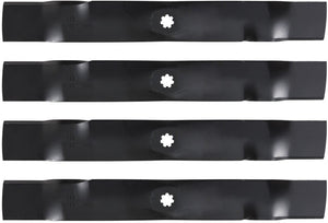 4PK Lawn Mower Blades for 42" GX22151 GY20850 X 110 X120 X 125 X145 Z225 102 105 115 125 135