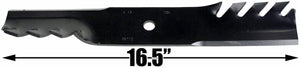 USA Mower Blades 3 Snapper 7075771, 1-7043, 7075771BZ, 7075771BZYP, 32" 48" Deck