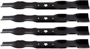 USA Mower Blades (4) Replaces Poulan 531307220, 532134148, 532193957, 38" Deck