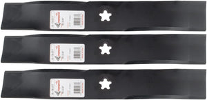3 Rotary Mulching Mower Blades - AYP/Roper/Sears/ Husqvarna/Electrolux 173921 532173921 917532173921 954633781 340091