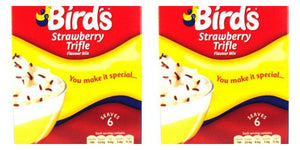 Bird's Trifle Mix Strawberry 141g - Pack of 2