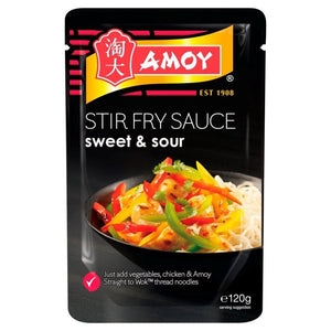 Amoy Straight to Wok Tangy Sweet & Sour Stir Fry Sauce (120g)
