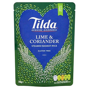 Tilda Steamed Basmati Lime & Coriander - 250g (0.55lbs)