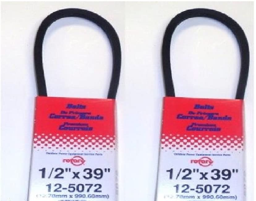 Ariens (2 Pack) 5072 Rotary Belt Set Compatible 07200431, 72130, 07213000