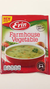 Erin Farmhouse Vegetable Soup (4 x 75g packs)