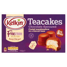 Load image into Gallery viewer, Kelkin Gluten Free Chocolate Teacakes, 168 G

