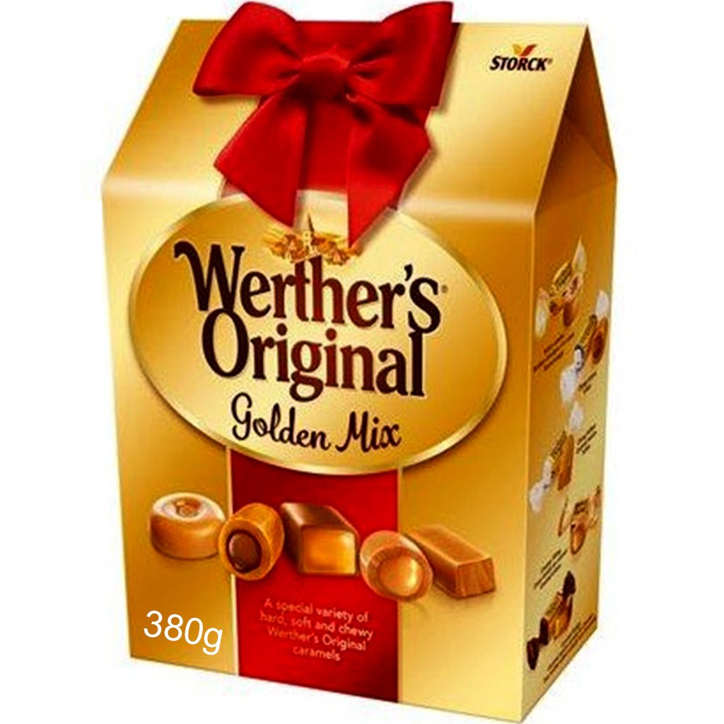 Werthers Original Golden Mix Carton 340g pack 8