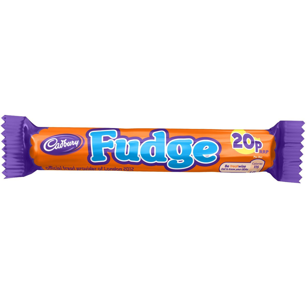 British Chocolate Cadbury Fudge 25.5g 5 count