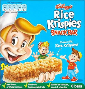 Kellogg's Rice Krispies Snack Bars (6x20g) - Pack of 6