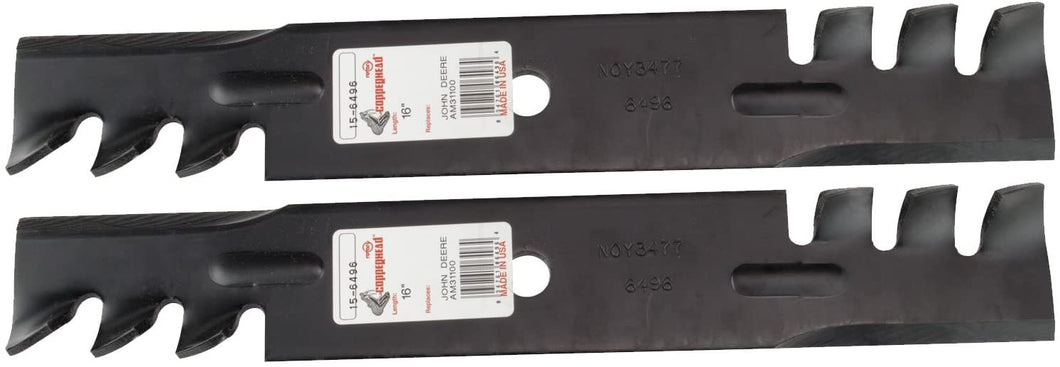 (2) Rotary 6496 Mower Blades for Windsor 50-1701, 46