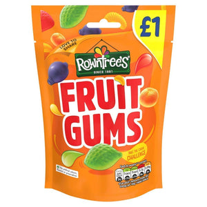 Rowntrees Fruit Gums 120g (Pack of 6)