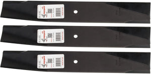 Set of 3, 25034 25034R 122265 532122265 106635X Made In USA Replacement Blade, 44" Deck, Craftsman, Poulan, Ayp, Roper.
