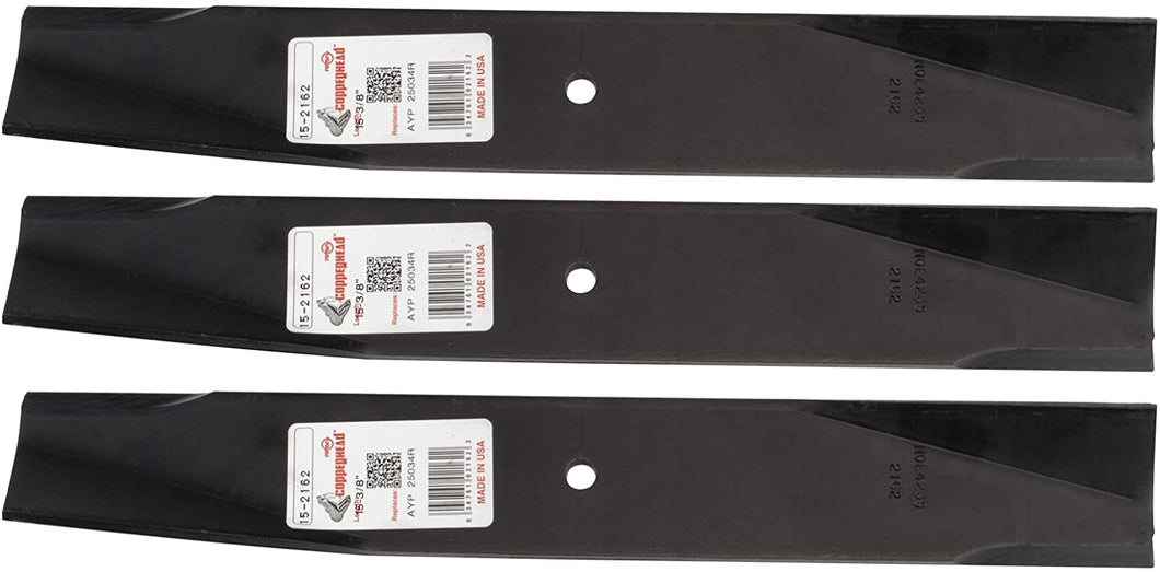 Set of 3, 25034 25034R 122265 532122265 106635X Made In USA Replacement Blade, 44
