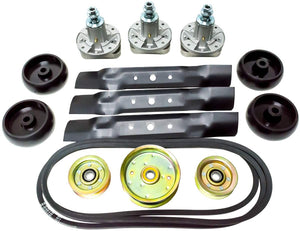 48" Rebuild Deck Kit Compatible with John Deere L120 L130 L145 D100 D110 D120 D140 D160 D170 G100 L100 Lawn Mowers