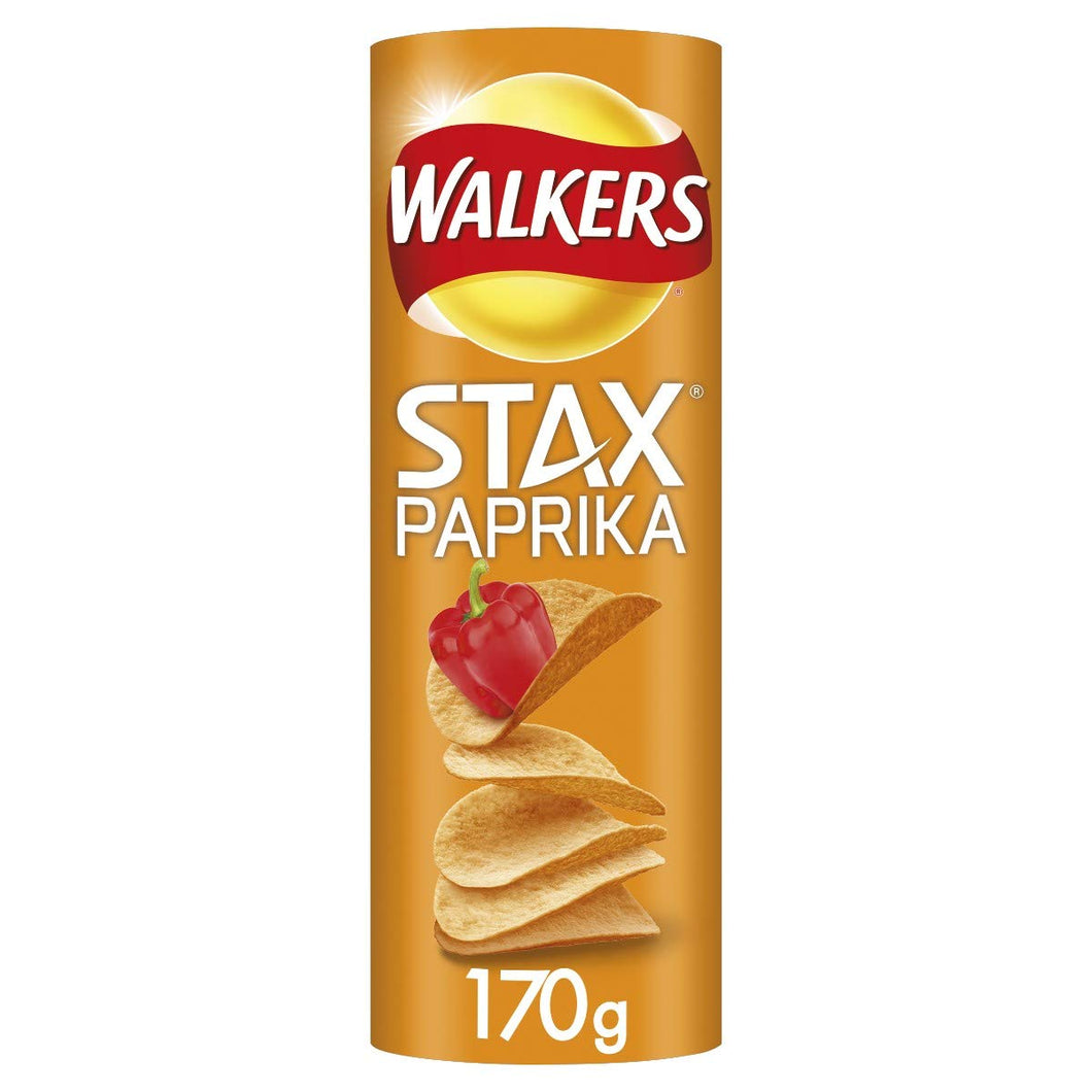 Walkers Stax Paprika 170g