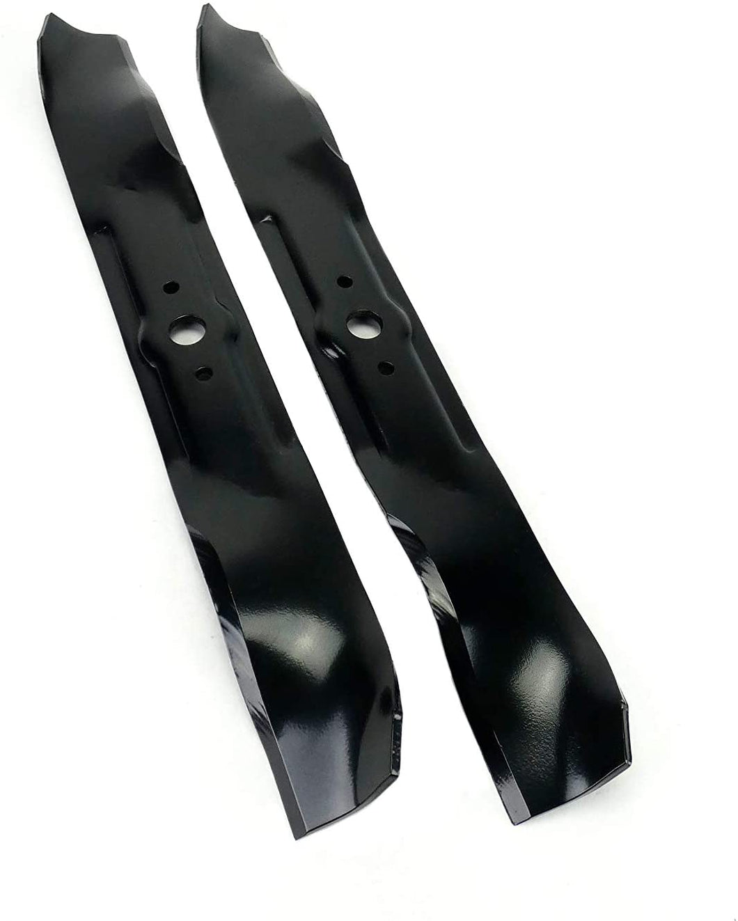 Set of 2, Made In USA Heavy Duty Replacement Blades For Cub Cadet 742-3033, 759-3830, 742-04101, 742-04081. .204 Thick Heat Hardened Steel