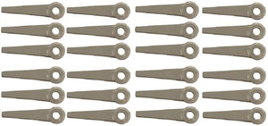 4 Inch Poly Cut Trimmer Blades Replaces Stihl Husqvarna (24) Pack 4111-007-1001