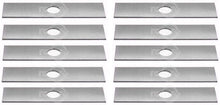 Load image into Gallery viewer, Copper Head Rotary 6477 Blade Edger 7-11/16&quot; Long, 2&quot; Wide.125 Thick, 1&quot; Center Hole Replace Ryobi 613223, Echo 720-237-001, Stihl 4133-713-4101, Maruyama 216062. Green Machine 237001
