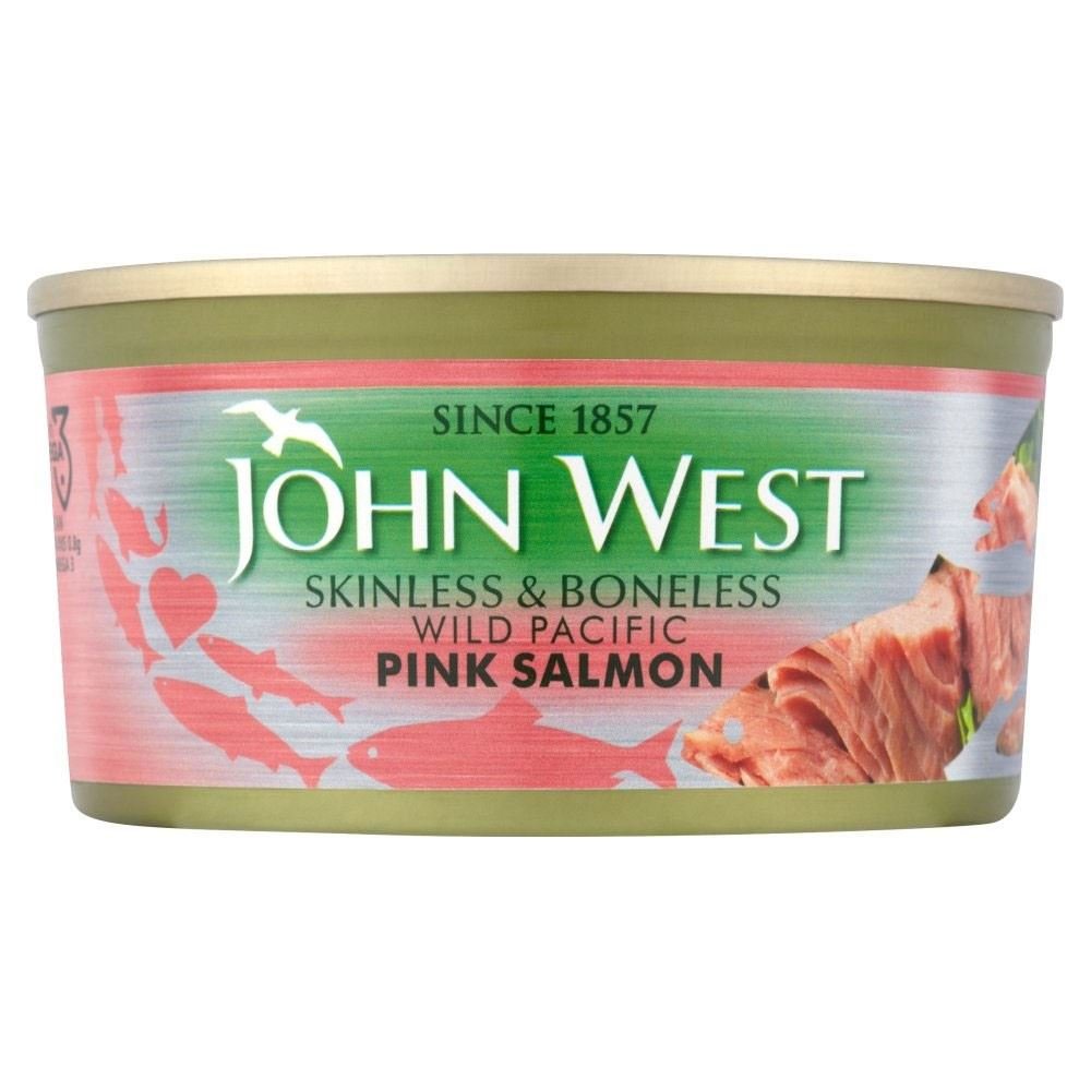 John West Pink Salmon Skinless & Boneless (170g) - Pack of 2