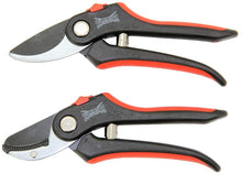 Load image into Gallery viewer, Wilkinson Sword 1111174W Bypass Pruner &amp; Anvil Pruner Secateurs Twin Pack
