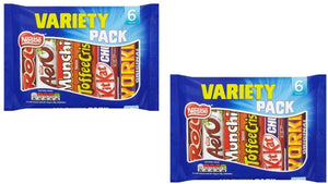 British Chocolate Variety Mix. Rolos, Aero, Munchies, Toffee Crisp, Kit Kat, Yorkie