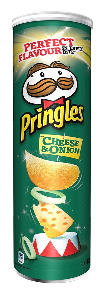 Pringles 1 Cheese & Onion Potato Chips, 190G